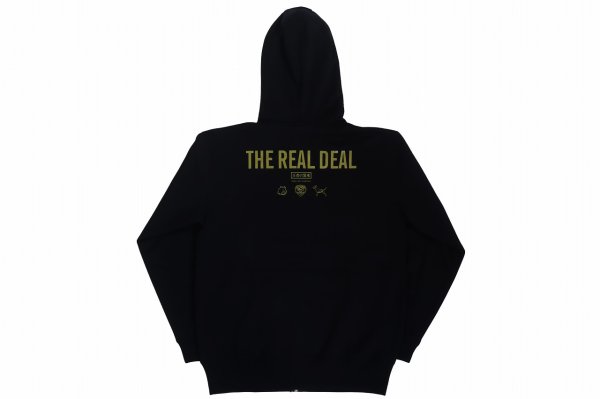 Photo2: BULL TERRIER Hoodie Zip Parka TRD Black (2)