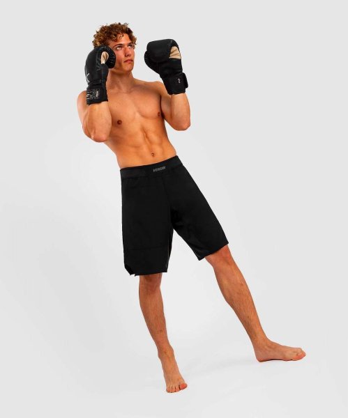 Photo3: VENUM Fight Shorts G-Fit Air Black (3)