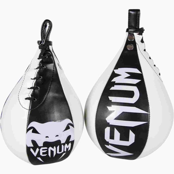 Photo1: VENUM Speed Bag Black/White (1)