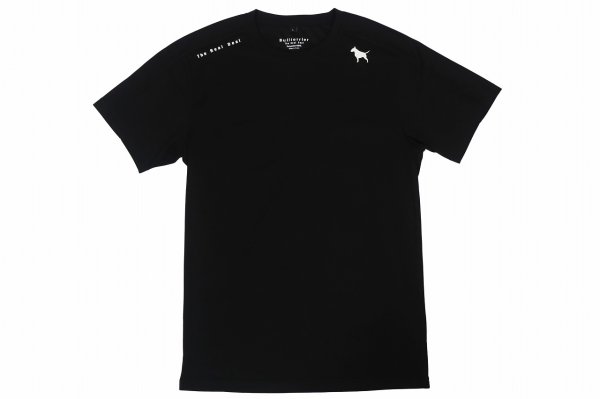 Photo1: BULL TERRIER Training Shirts TRADITIONAL Black (1)
