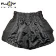 Photo2: FLUORY Muay Thai Shorts MTSF110 Black (2)