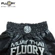 Photo3: FLUORY Muay Thai Shorts MTSF108 Black (3)
