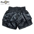 Photo2: FLUORY Muay Thai Shorts MTSF108 Black (2)