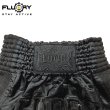 Photo3: FLUORY Muay Thai Shorts MTSF110 Black (3)