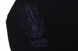 Photo5: BULL TERRIER Long Sleeve T-Shirts ACALA Black (5)