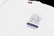 Photo3: BULL TERRIER Long Sleeve T-Shirts ACALA White (3)