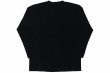 Photo2: BULL TERRIER Long Sleeve T-Shirts ACALA Black (2)