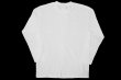 Photo2: BULL TERRIER Long Sleeve T-Shirts ACALA White (2)