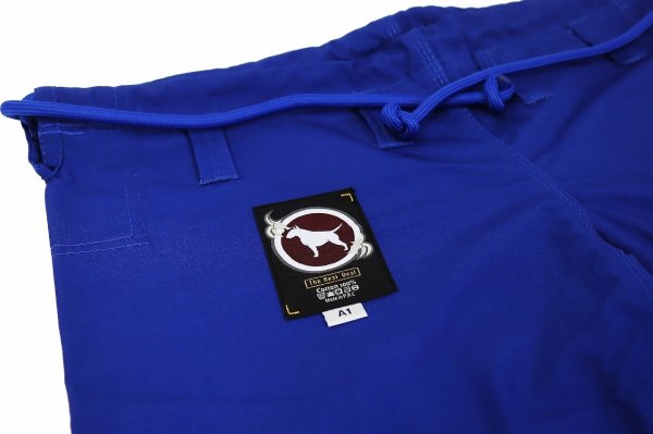 Photo3: BULLTERRIER Jiu Jitsu Gi Pants Rip Stop R Blue (3)