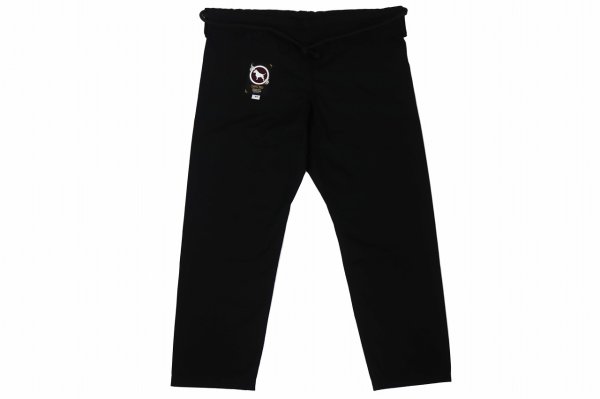 Photo1: BULLTERRIER Jiu Jitsu Gi Pants Rip Stop R Black (1)