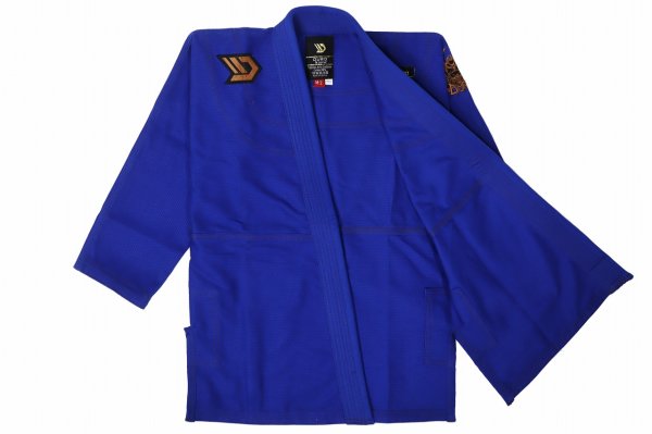 Photo2: DURO Kids Jiu Jitsu Gi TRADITIONAL Blue (2)