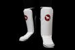 Photo5: BULL TERRIER Shin Guard TREINAMENTO 3.0 White/Black (5)