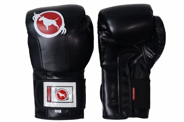 Photo1: BULL TERRIER Boxing Gloves TREINAMENTO 3.0 Black (1)