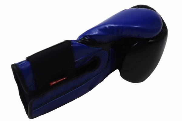 Photo5: BULL TERRIER Boxing Gloves TREINAMENTO 3.0 Black/Blue (5)