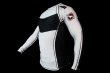 Photo2: BULL TERRIER Rashguard TRADITIONAL Long Sleeve White (2)