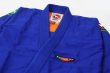 Photo5: BULLTERRIER KIDS Jiu Jitsu Gi RASTA 3.0 Blue (5)