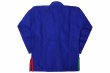 Photo3: BULLTERRIER KIDS Jiu Jitsu Gi RASTA 3.0 Blue (3)