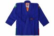 Photo1: BULLTERRIER KIDS Jiu Jitsu Gi RASTA 3.0 Blue (1)