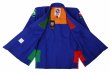 Photo2: BULLTERRIER KIDS Jiu Jitsu Gi RASTA 3.0 Blue (2)