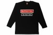 Photo1: BULL TERRIER Long Sleeve T-Shirts WBOX Black (1)