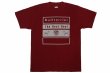 Photo1: BULL TERRIER T-Shirt 4BOX Black Burgundy (1)