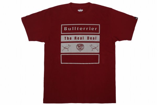 Photo1: BULL TERRIER T-Shirt 4BOX Black Burgundy (1)