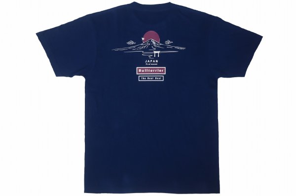 Photo2: BULL TERRIER T-Shirt JAPAN Navy (2)