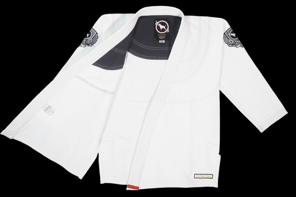 Photo2: BULLTERRIER KIDS Jiu Jitsu Gi ULTRA LIGHT R 2.0 White (2)
