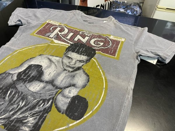 Photo2: The Ring T-shirt  La Motta Grey  SALE (2)