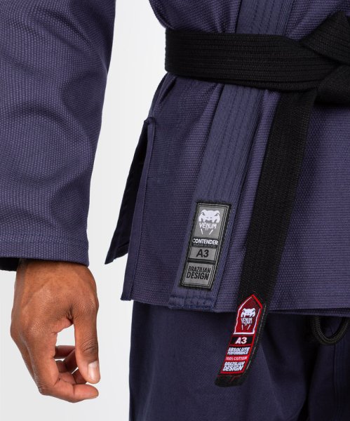 Photo7: VENUM Jiu Jitsu Gi CONTENDER 2.0 Lavender Grey (7)