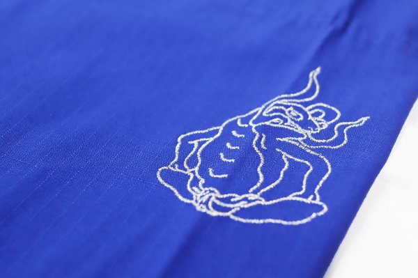 Photo8: BULLTERRIER Jiu Jitsu Gi Tsunadehime Blue (8)