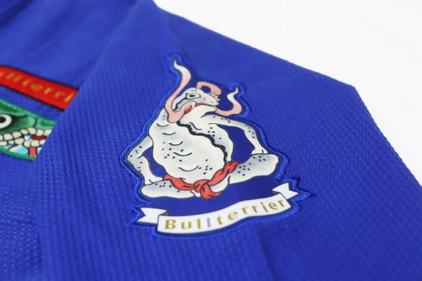Photo6: BULLTERRIER Jiu Jitsu Gi Tsunadehime Blue (6)