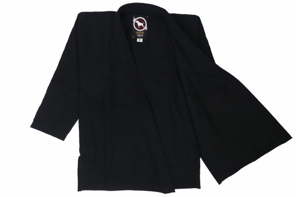 Photo2: BULLTERRIER Kids Jiu Jitsu Gi ULTRA LIGHT ZERO R Black (2)