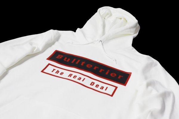 Photo3: BULL TERRIER Hoodie Parka WBOX White (3)