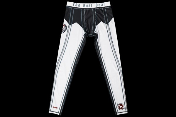 Photo4: BULL TERRIER Long Spats TRADITIONAL 2.0 White/Black (4)