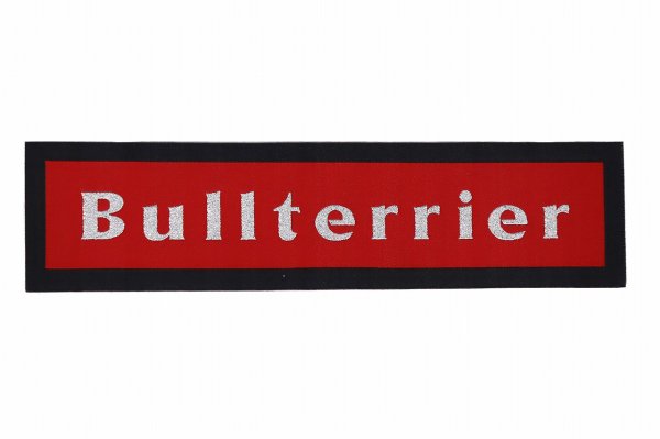 Photo2: BULLTERRIER Patch BOX Logo  (2)