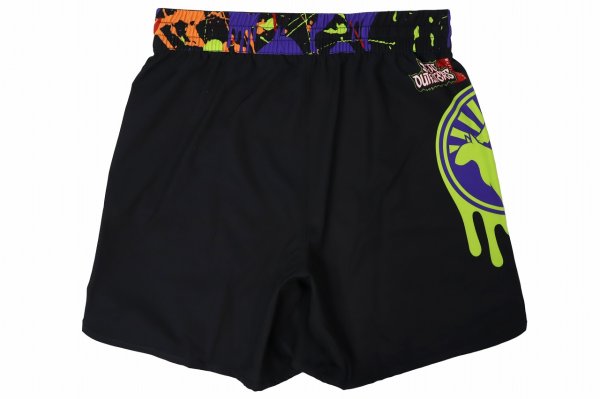 Photo5: BULL TERRIER Fight Shorts Dojo Outfitters Collab 2.0 Black (5)