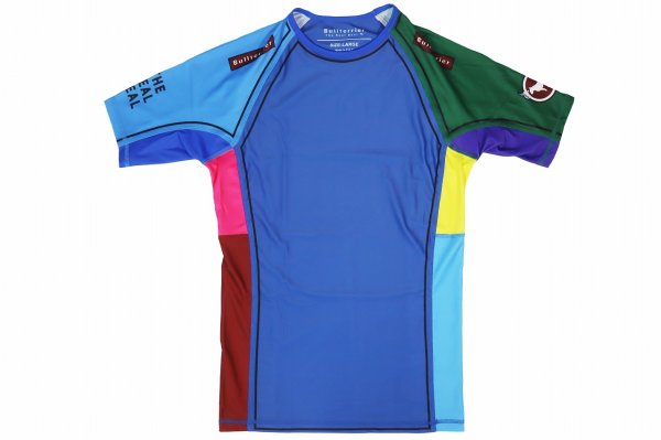 Photo4: BULL TERRIER Rashguard TRADITIONAL Short Sleeve Mix (4)