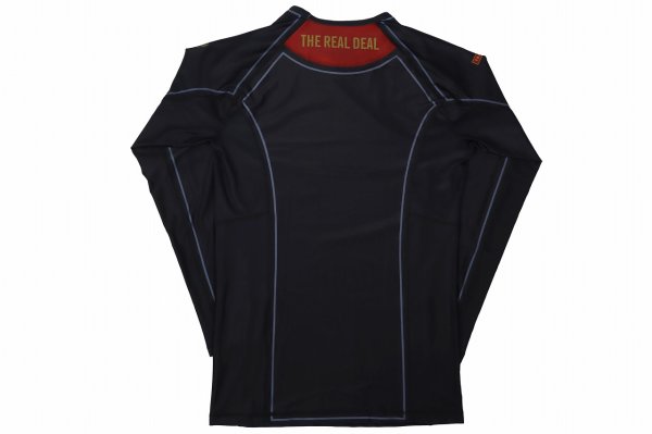 Photo5: BULL TERRIER Rashguard RANK3.0 Long Sleeve Black (5)