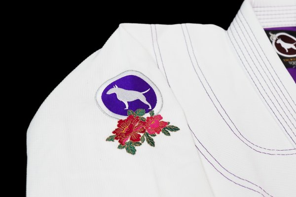 Photo6: BULLTERRIER  Women's Jiu Jitsu Gi JG White (6)