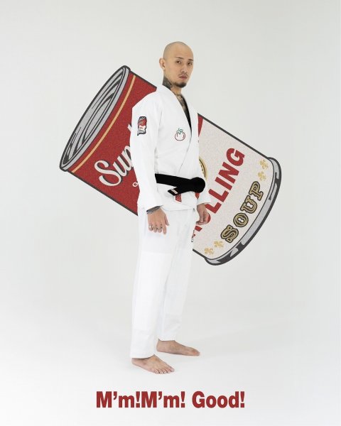 Photo6: SUNDAY GROCERY STORE Jiu Jitsu Gi Canned White (6)