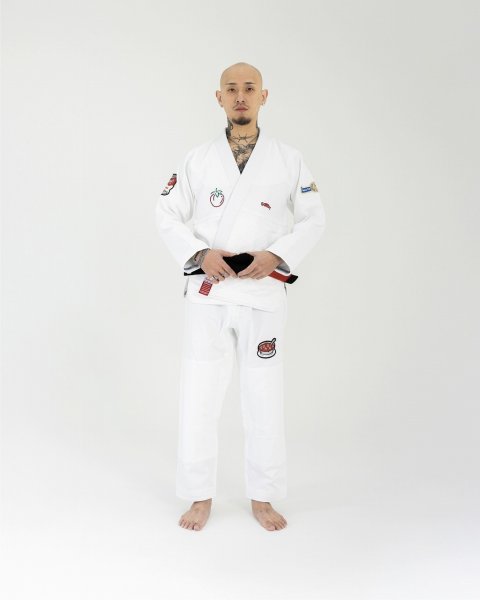 Photo7: SUNDAY GROCERY STORE Jiu Jitsu Gi Canned White (7)
