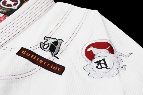 Photo7: BULLTERRIER Jiu Jitsu Gi ASHURA R White (7)