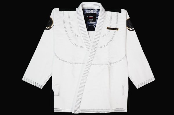 Photo1: BLACK BULL Jiu Jitsu Gi COMP XR White (1)