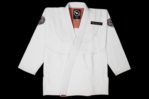 Photo1: BULLTERRIER Jiu Jitsu Gi SUPER LIGHT R 2.0 White (1)