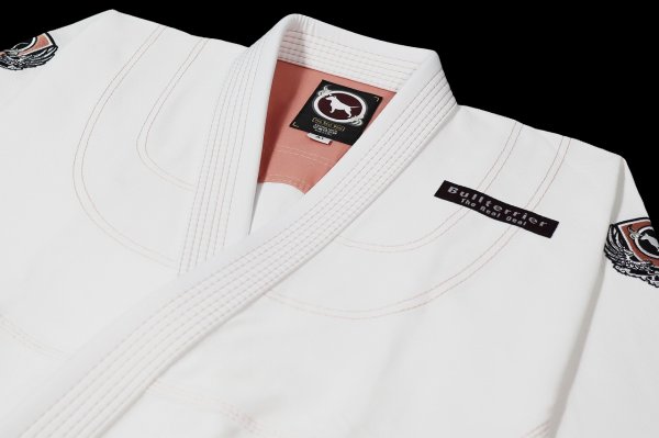 Photo5: BULLTERRIER Jiu Jitsu Gi SUPER LIGHT R 2.0 White (5)