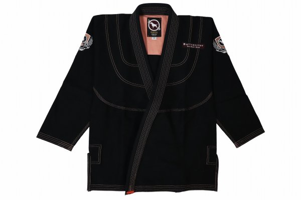 Photo1: BULLTERRIER Jiu Jitsu Gi SUPER LIGHT R 2.0 Black (1)