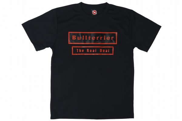 Photo1: BULL TERRIER Dry Fit T-Shirt W BOX Black/Red/Black (1)