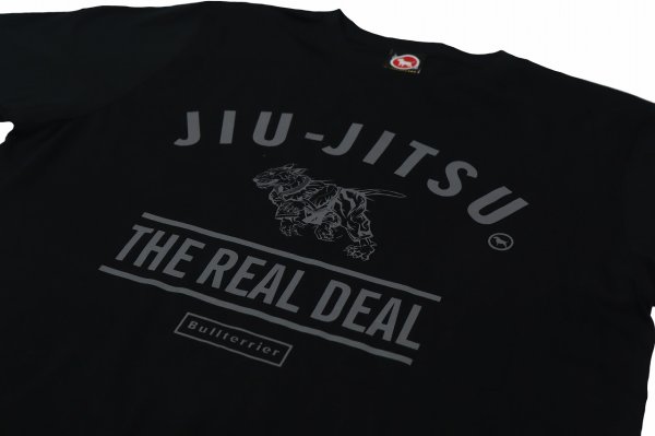 Photo3: BULL TERRIER T-Shirt JIU-JITSU Black (3)