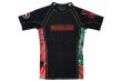 Photo4: BULL TERRIER Rashguard HOUOU Short Sleeve Black (4)